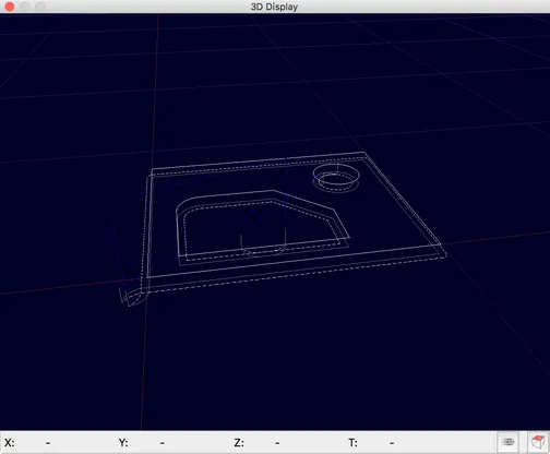La vue de simulation 3D