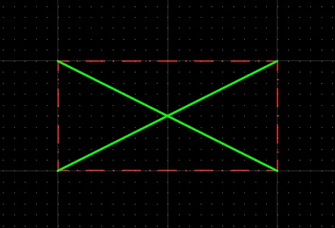 Lignes sur le calque Layer 2