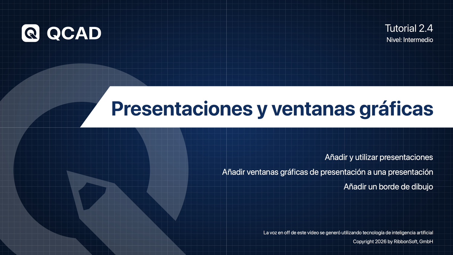 2.4 Presentaciones y ventanas gráficas