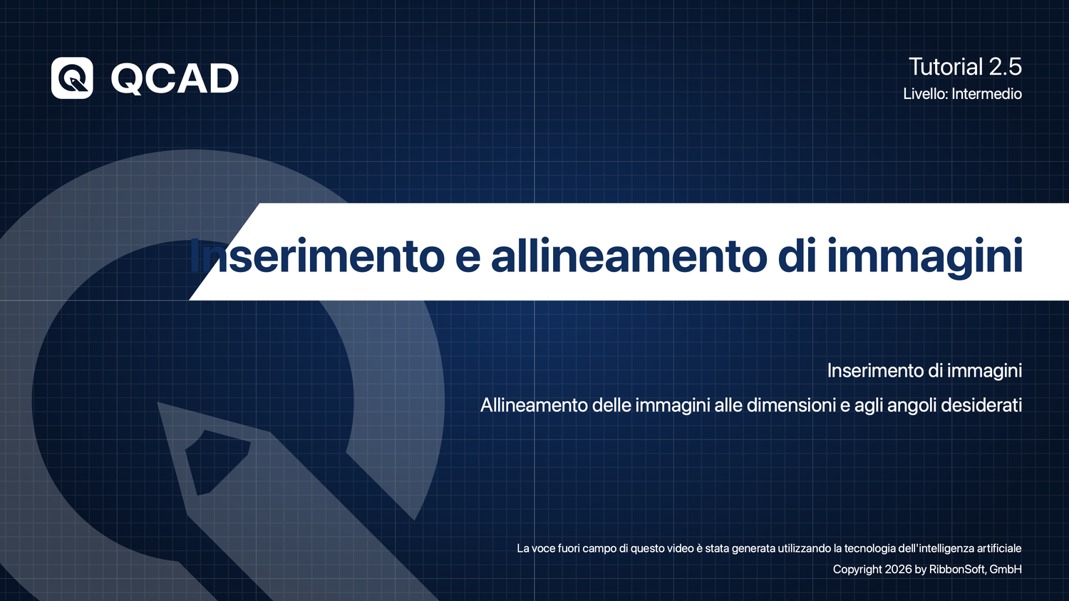 2.5 Inserimento e allineamento di immagini