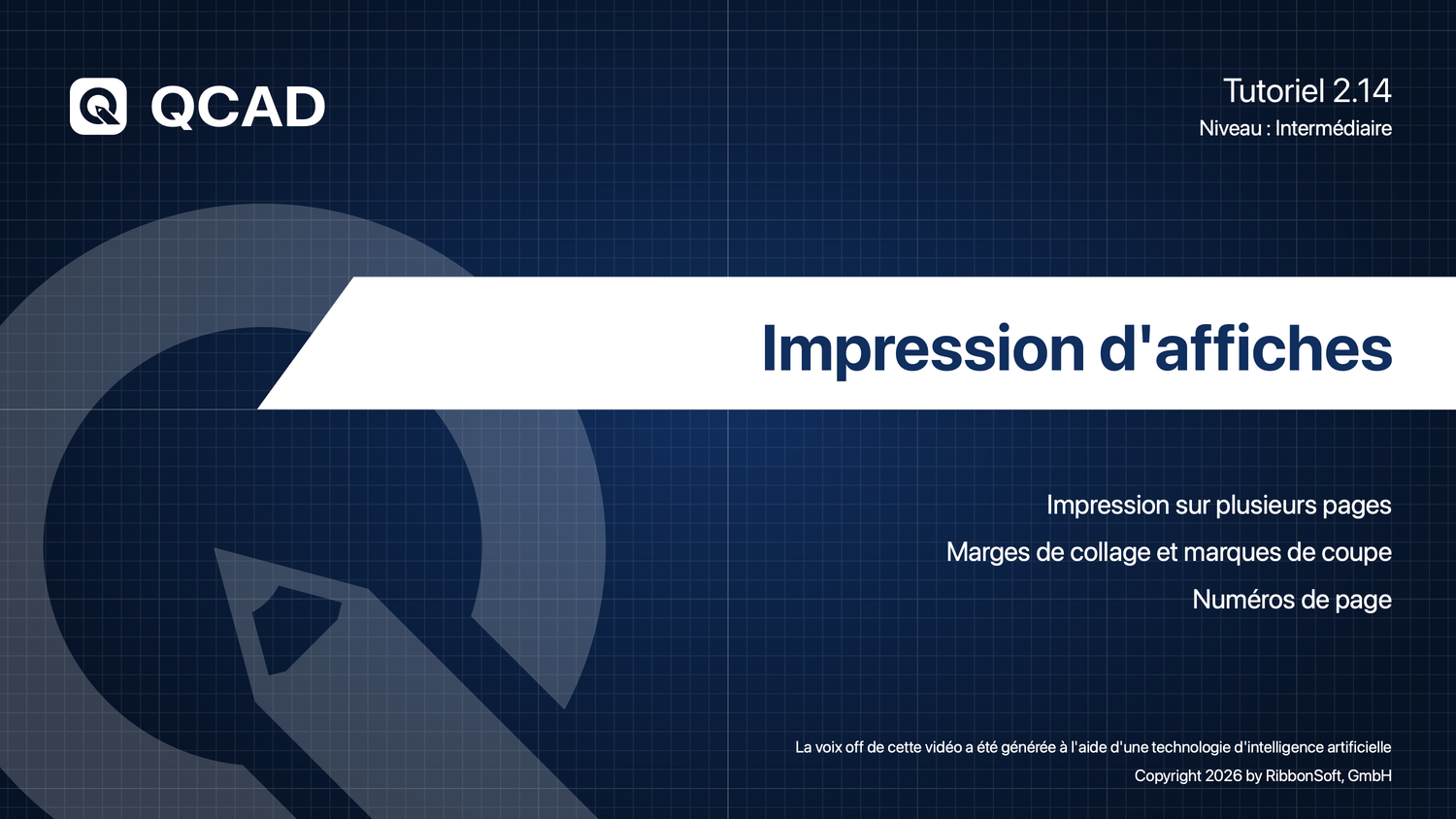 2.14 Impression d'affiches
