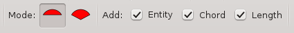 Options toolbar