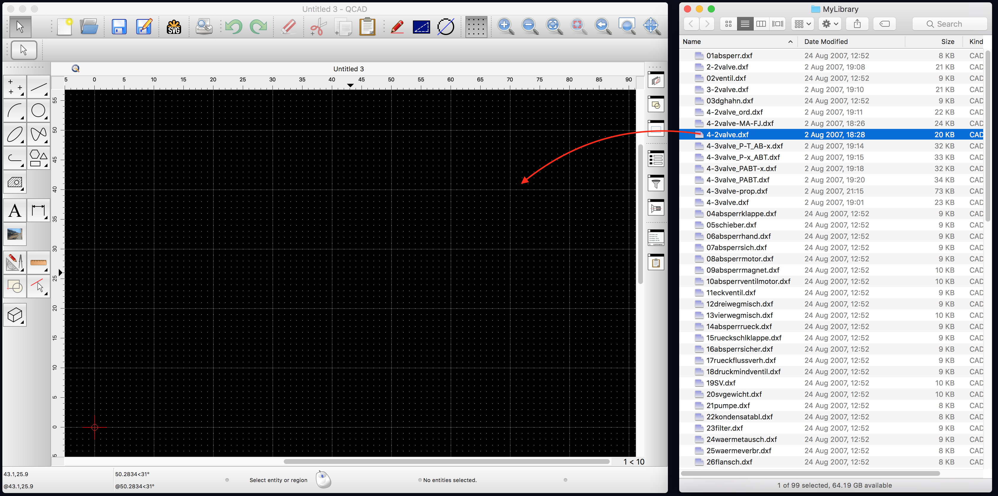 qcad add page qcad add page