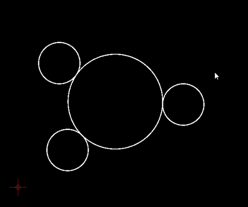 Circle tangent to 3 equal sized circles..png