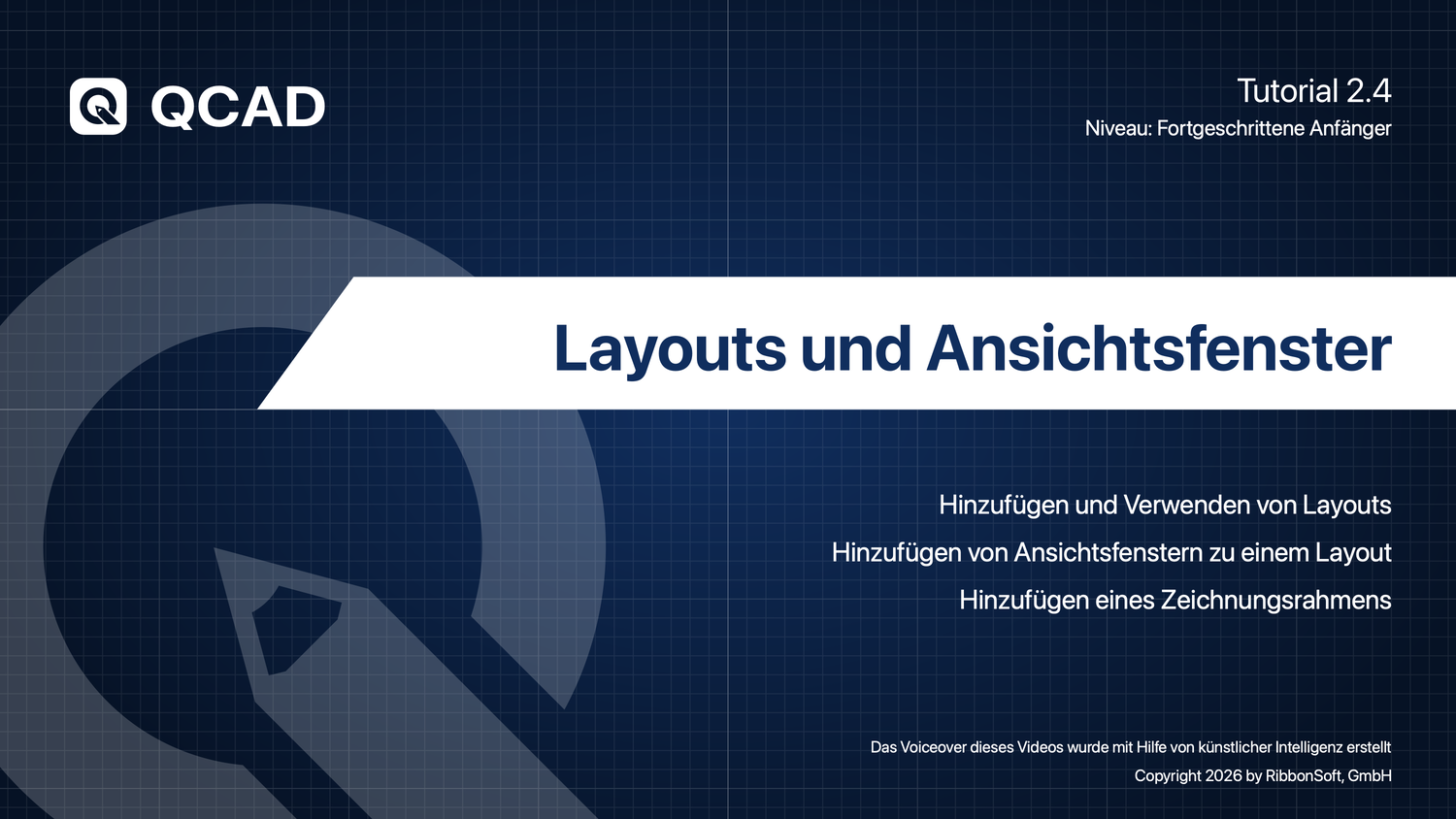2.4 Layouts und Ansichtsfenster